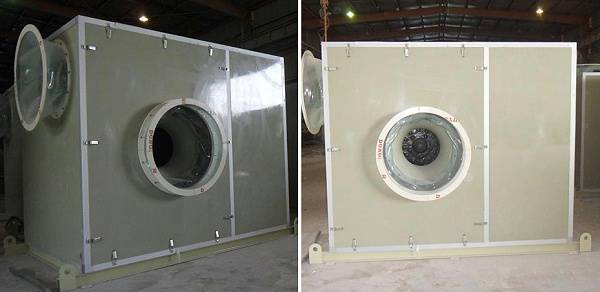 玻璃钢隔音箱风机