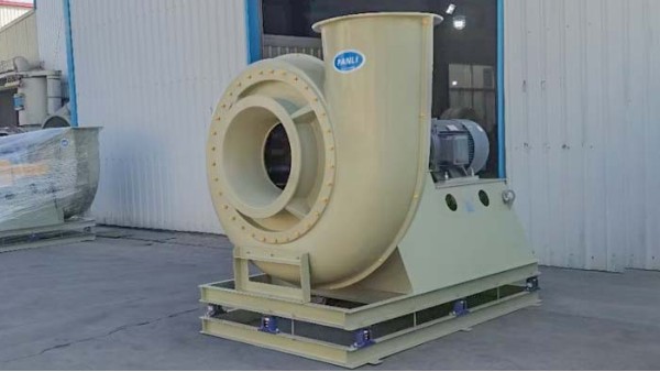 防腐玻璃钢离心风机动力风压与风量的关系