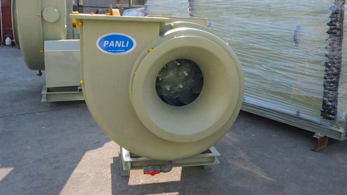 直连式玻璃钢风机在除尘过程中起到的作用