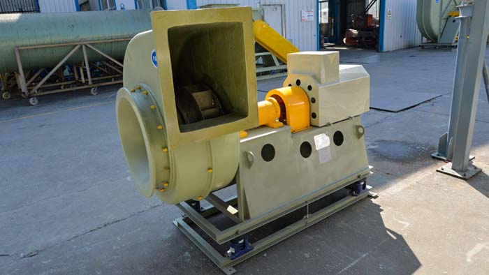 应对玻璃钢耐酸碱风机离心叶轮不平衡方式有什么？