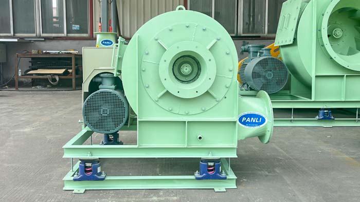 锅炉离心通风机叶轮破损需要如何现场修理？